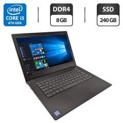 Ноутбук Lenovo V330-14IKB / 14" (1920x1080) IPS / Intel Core i5-8265U (4 (8) ядра по 1.6 - 3.9 GHz) / 8 GB DDR4 / 240 GB SSD / Intel UHD Graphics / WebCam