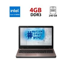 Ноутбук Medion Akoya E6415 / 15.6" (1366x768) TN / Intel Core i3-5005U (2 (4) ядра по 2.0 GHz) / 4 GB DDR3 / 240 GB SSD / Intel HD Graphics 5500 / WebCam