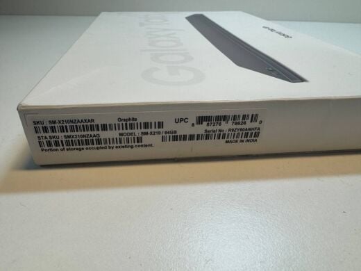 Новый планшет Samsung Galaxy Tab A9+ Wi-Fi (SM-X210) / 11" (1920x1200) TFT / Qualcomm Snapdragon 695 (8 ядер по 1.8 - 2.2 GHz) / 4 GB RAM / 64 GB Memory / Qualcomm Adreno 619 / Wi-Fi