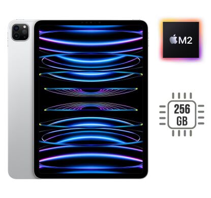 Планшет Apple iPad Pro 11" A2759, MNXG3LLA (4th Gen 2022) / 11" (2388x1668) IPS / Apple M2 (8 ядер по 2.42 - 3.48 GHz) / 8 GB RAM / 256 GB Memory / Wi-Fi 6