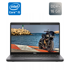 Ультрабук Б-класс Dell Latitude 5400 / 14" (1920x1080) IPS / Intel Core i5-8365U (4 (8) ядра по 1.6 - 4.1 GHz) / 16 GB DDR4 / 256 GB SSD / Intel UHD Graphics / SIM / WebCam