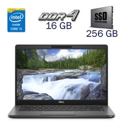 Ультрабук Dell Latitude 5300 / 13.3" (1920x1080) TN / Intel Core i5-8365U (4 (8) ядра по 1.6 - 4.1 GHz) / 16 GB DDR4 / 256 GB SSD / Intel UHD Graphics for 8th Generation / WebCam + Беспроводная мышка