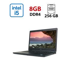 Ультрабук Dell Latitude 5490 / 14" (1366x768) TN / Intel Core i5-8350U (4 (8) ядра по 1.7 - 3.6 GHz) / 8 GB DDR4 / 256 GB SSD / Intel UHD Graphics 620 / WebCam