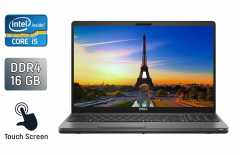 Ультрабук Dell Precision 3540 / 15.6" (1920x1080) IPS Touch / Intel Core i5-8365U (4 (8) ядра по 1.6 - 4.1 GHz) / 16 GB DDR4 / 256 GB SSD / Intel UHD Graphics / WebCam / USB Type-C