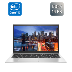 Ультрабук HP EliteBook 850 G7 / 15.6" (1920x1080) IPS / Intel Core i7-10610U (4 (8) ядра по 1.8 - 4.9 GHz) / 16 GB DDR4 / 500 GB SSD / Intel UHD Graphics / WebCam / TouchID / Windows 10