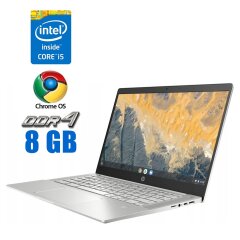 Ультрабук HP Pro c640 Chromebook / 14" (1920x1080) IPS Touch / Intel Core i5-10310U (4 (8) ядра по 1.7 - 4.4 GHz)  / 8 GB DDR4 / 64 GB eMMC / Intel UHD Graphics / WebCam / ChromeOS 