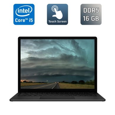 Ультрабук Microsoft Surface Laptop 5 / 13.5" (2256x1504) IPS Touch / Intel Core i5-1245U (10 (12) ядер по 1.2 - 4.4 GHz) / 16 GB DDR5 / 256 GB SSD / Intel Iris Xe Graphics / WebCam / USB Type-C