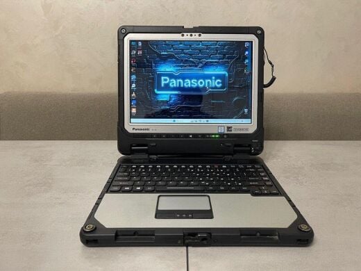 Защищенный нетбук-трансформер Panasonic Toughbook CF-33 / 12.5" (2160x1440) IPS Touch / Intel Core i7-7600U (2 (4) ядра по 2.8 - 3.9 GHz) / 16 GB DDR3 / 256 GB SSD / Intel HD Graphics 620 / WebCam / GPS / Два АКБ / Стилус Защищенный нетбук-трансформер Panasonic Toughbook CF-33 / 12.5" (2160x1440) IPS Touch / Intel Core i7-7600U (2 (4) ядра по 2.8 - 3.9 GHz) / 16 GB DDR3 / 256 GB SSD / Intel HD Graphics 620 / WebCam / GPS / Два АКБ / Стилус