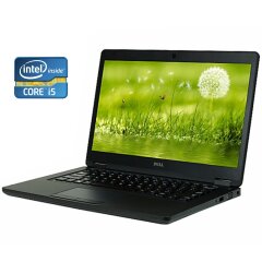 Ультрабук Б-клас Dell Latitude 5480 / 14" (1920x1080) IPS / Intel Core i5-7440HQ (4 ядра по 2.8 - 3.8 GHz) / 8 GB DDR4 / 128 GB SSD M.2 / Intel HD Graphics 630 / WebCam