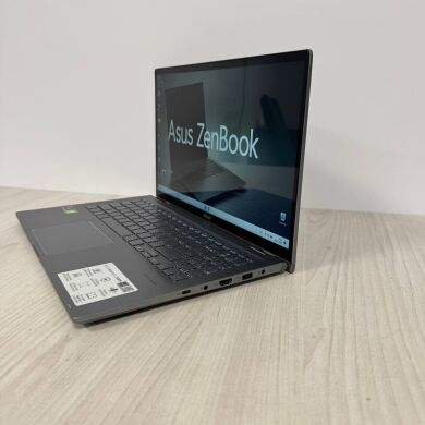 Ігровий ультрабук-трансформер Asus ZenBook Flip 15 Q508UG / 15.6" (1920x1080) IPS Touch / AMD Ryzen 7 5700U (8 (16) ядра по 1.8 - 4.3 GHz) / 8 GB DDR4 / 512 GB SSD NVMe / nVidia GeForce MX450, 2 GB GDDR5, 64-bit / WebCam