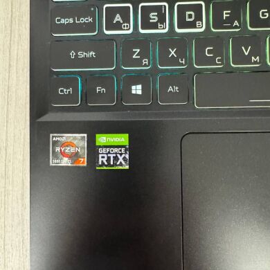 Ігровий ноутбук Б-клас Acer Nitro 5 AN515-45 / 15.6" (1920x1080) IPS / AMD Ryzen 7 5800H (8 (16) ядер по 3.2 - 4.4 GHz) / 16 GB DDR4 / 1000 GB SSD NVMe / nVidia GeForce RTX 3070, 8 GB GDDR6, 256-bit / WebCam