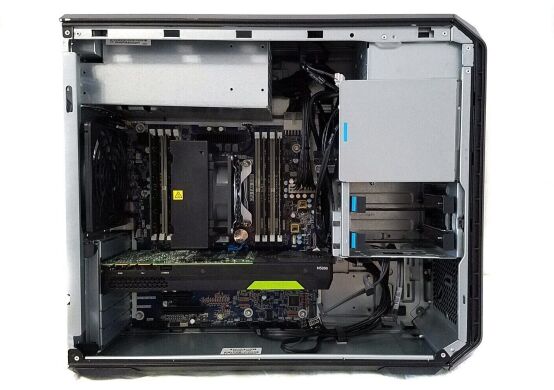 Робоча станція HP Z4 G4 Workstation Tower / Intel Xeon W-2133 (6 (12) ядер по 3.6 - 3.9 GHz) / 64 GB DDR4 / 256 GB SSD M.2 / nVidia Quadro M5000, 8 GB GDDR5, 256-bit / DVD-ROM
