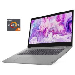 Ноутбук Б-класс Lenovo Ideapad 3 17ADA05 / 17.3" (1600x900) TN / AMD Ryzen 5 3500U (4 (8) ядра по 2.1 - 3.7 GHz) / 8 GB DDR4 / 256 GB SSD / AMD Radeon Vega 8 Graphics / WebCam
