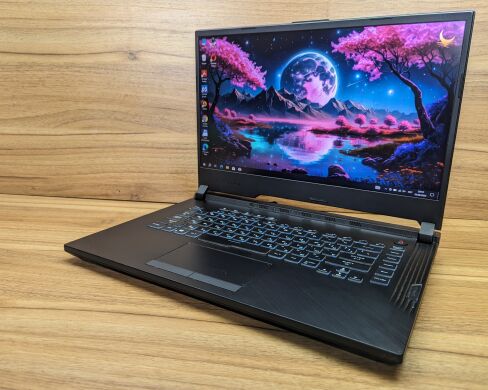 Игровой ноутбук Б-класс Asus Rog Strix G531G / 15.6" (1920x1080) IPS / Intel Core i7-9750H (6 (12) ядер по 2.6 - 4.5 GHz) / 16 GB DDR4 / 512 GB SSD / nVidia GeForce GTX 1650, 4 GB GDDR6, 128-bit / WebCam / Windows 10
