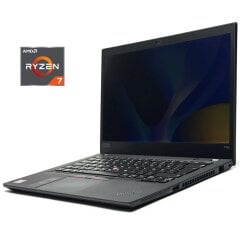 Ультрабук Lenovo ThinkPad P14s Gen 1 / 14" (1920x1080) IPS Touch / AMD Ryzen 7 4750U (8 (16) ядер по 1.7 - 4.1 GHz) / 16 GB DDR4 / 256 GB SSD / AMD Radeon RX Vega 7 Graphics / WebCam / Win 10 Pro