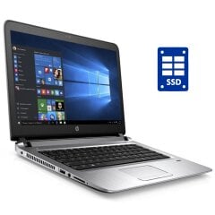 Ноутбук Б-класс HP ProBook 430 G3 / 13.3" (1366x768) TN / Intel Core i3-6100U (2 (4) ядра по 2.3 GHz) / 8 GB DDR4 / 120 GB SSD / Intel HD Graphics 520 / WebCam / Win 10 Home