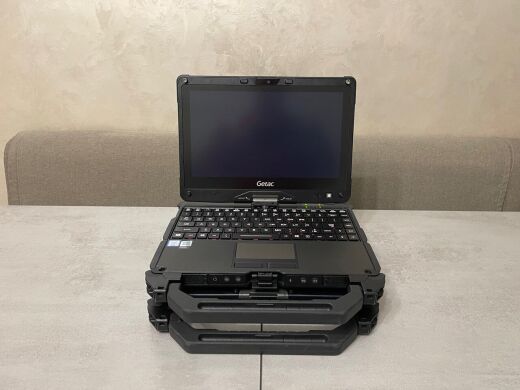 Захищений ноутбук-трансформер Getac V110 G5 / 11.6" (1920x1080) IPS Touch / Intel Core i5-8265U (4 (8) ядра по 1.6 - 3.9 GHz) / 16 GB DDR4 / 256 GB SSD / Intel UHD Graphics / WebCam / Стилус / Два АКБ