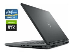 Мобільна робоча станція Dell Precision 7740 / 17.3" (1920x1080) IPS / Intel Core i5-9400H (4 (8) ядра по 2.5 - 4.3 GHz) / 32 GB DDR4 / 512 GB SSD NVMe / nVidia Quadro RTX 3000, 6 GB GDDR6, 192-bit