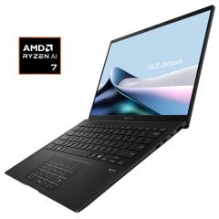 Ультрабук Asus Zenbook 14 UM3406KA / 14" (1920x1200) OLED Touch / AMD Ryzen AI 7 350 (8 (16) ядер по 2.0 - 5.0 GHz) / 32 GB DDR5 / 1000 GB SSD NVMe / AMD Radeon 860M Graphics / WebCam