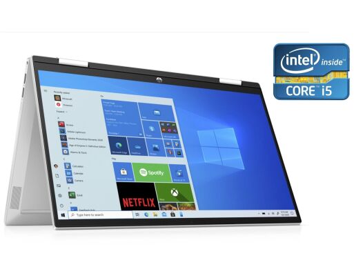 Ультрабук-трансформер HP Pavilion x360 15-er0051nr / 15.6" (1920x1080) IPS Touch / Intel Core i5-1135G7 (4 (8) ядра по 4.2 GHz) / 16 GB DDR4 / 512 GB SSD / Intel Iris X Graphics / WebCam / Win 10 Home
