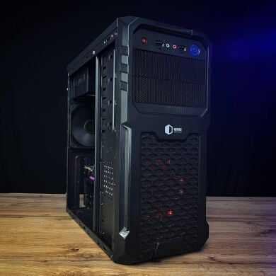 Ігровий ПК Qube QB27A Tower / AMD Ryzen 5 1600 (6 (12) ядер по 3.2 - 3.6 GHz) / 16 GB DDR4 / 250 GB SSD + 500 GB HDD / AMD Radeon RX 570, 8 GB GDDR5, 256-bit / 550W