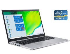 Ультрабук Acer Aspire 5 A515-56 / 15.6" (1920x1080) TN / Intel Core i5-1135G7 (4 (8) ядра по 2.4 - 4.2 GHz) / 8 GB DDR4 / 240 GB SSD / Intel Iris X Graphics / WebCam / Win 11 Home