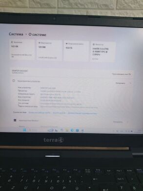 Ноутбук Terra Mobile 1543 / 15.6" (1920x1080) TN / Intel Core i5-9500T (6 ядер по 2.2 - 3.7 GHz) / 16 GB DDR4 / 240 GB SSD + 320 GB HDD / Intel UHD Graphics 630 / WebCam / DVD-ROM / Без АКБ