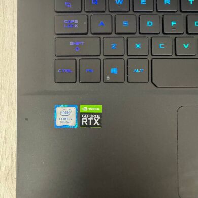 Игровой ноутбук Asus ROG Zephyrus S15 GX502GW / 15.6" (1920x1080) IPS / Intel Core i7-9750H (6 (12) ядер по 2.6 - 4.5 GHz) / 16 GB DDR4 / 512 GB SSD M.2 / nVidia GeForce RTX 2070, 8 GB GDDR6, 256-bit / WebCam