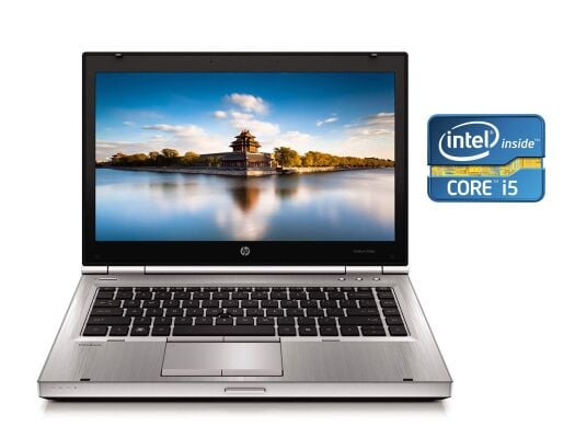 Ноутбук А-клас HP EliteBook 8460p / 14" (1600x900) TN / Intel Core i5-2540M (2 (4) ядра по 2.6 - 3.3 GHz) / 4 GB DDR3 / 120 GB SSD / Intel HD Graphics 3000 / WebCam / DVD-RW 