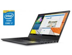 Игровой ноутбук Lenovo ThinkPad T570 / 15.6" (1920x1080) IPS / Intel Core i7-6600U (2 (4) ядра по 2.6 - 3.4 GHz) / 8 GB DDR4 / 256 GB SSD M.2 / nVidia GeForce 940MX, 2 GB GDDR5, 64-bit / WebCam / Win 10 Pro
