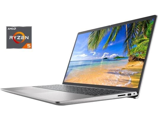 Ультрабук Dell Inspiron 15 3525 / 15.6" (1920x1080) IPS / AMD Ryzen 5 5625U (6 (12) ядер по 2.3 - 4.3 GHz) / 8 GB DDR4 / 512 GB SSD / AMD Radeon Vega 7 Graphics / WebCam / Win 11 Home