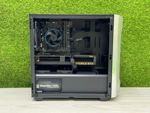 Новый игровой ПК Cougar Gemini Tower / Intel Core i5-12400F (6 (12) ядер по 2.5 - 4.4 GHz) / 16 GB DDR4 / 1000 GB SSD / nVidia GeForce RTX 4060, 8 GB GDDR6, 128-bit / 700W