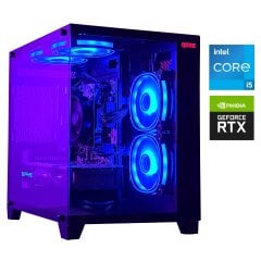 Игровой ПК GAMING PC Tower / Intel Core i5-14600KF (14 (20) ядер по 3.5 - 5.3 GHz) / 32 GB DDR4 / 1000 GB SSD / nVidia GeForce RTX 3070 Ti, 8 GB GDDR6X, 256-bit