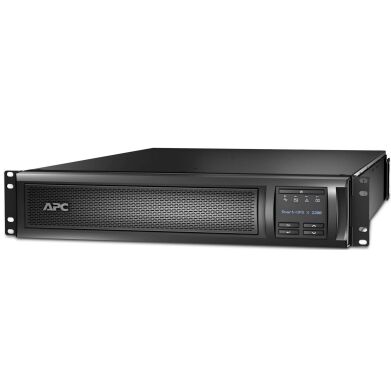 ИБП APC Smart-UPS X 2200VA 2U (SMX2200RMHV2U) / 230 V / 2200 V&middot;А / 1980W / 9 выходов / LAN, USB, SmartSlot