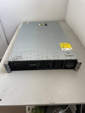 Сервер HP ProLiant DL380p G8 2U Rack / 2x Intel Xeon E5-2658 v2 (10 (20) ядер по 2.4 - 3.0 GHz) / 128 GB DDR3 / 2x 450 GB HDD (SAS) / iRMC S3 Graphics / Два блоки живлення 460W