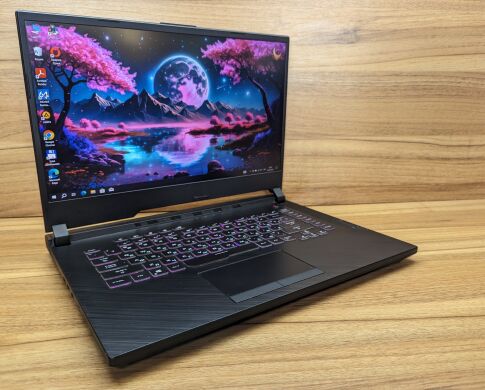 Игровой ноутбук Б-класс Asus Rog Strix G531G / 15.6" (1920x1080) IPS / Intel Core i7-9750H (6 (12) ядер по 2.6 - 4.5 GHz) / 16 GB DDR4 / 512 GB SSD / nVidia GeForce GTX 1650, 4 GB GDDR6, 128-bit / WebCam / Windows 10
