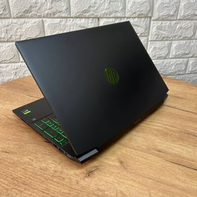Ігровий ноутбук Б-клас HP Pavilion 15-ec1010nr / 15.6" (1920x1080) IPS / AMD Ryzen 5 4600H (6 (12) ядер по 3.0 - 4.0 GHz) / 8 GB DDR4 / 512 GB SSD / nVidia GeForce GTX 1650, 4 GB GDDR6, 128-bit / WebCam
