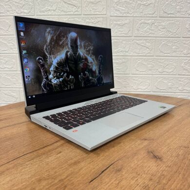 Ігровий ноутбук Dell G15 5525 / 15.6" (1920x1080) IPS / AMD Ryzen 7 6800H (8 (16) ядер по 3.2 - 4.7 GHz) / 16 GB DDR5 / 512 GB SSD / nVidia GeForce RTX 3050, 4 GB GDDR6, 128-bit / WebCam