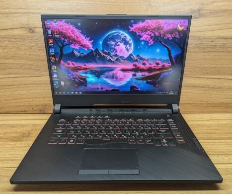 Игровой ноутбук Б-класс Asus Rog Strix G531G / 15.6" (1920x1080) IPS / Intel Core i7-9750H (6 (12) ядер по 2.6 - 4.5 GHz) / 16 GB DDR4 / 512 GB SSD / nVidia GeForce GTX 1650, 4 GB GDDR6, 128-bit / WebCam / Windows 10