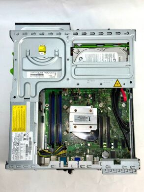 Компьютер Fujitsu Esprimo E720 E85 SFF / Intel Core i3-4130 (2 (4) ядра по 3.4 GHz) / 8 GB DDR3 / 250 GB HDD / Intel HD Graphics 4400 / DVD-ROM