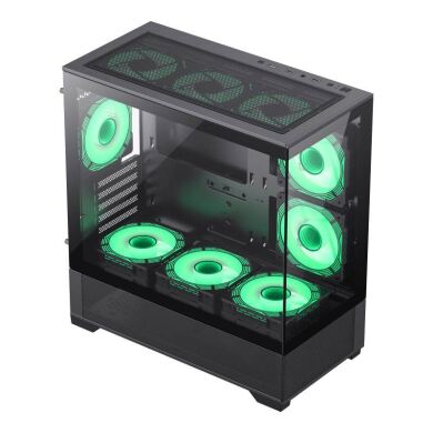 Новый игровой ПК Stalker Vista MB Black Tower / AMD Ryzen 5 8400F (6 (12) ядер по 4.2 - 4.7 GHz) / 32 GB DDR5 / 960 GB SSD / nVidia GeForce RTX 5060, 8 GB GDDR7, 128-bit