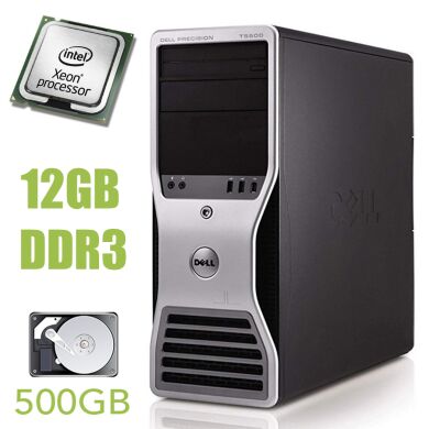 Dell Precision T5500 MT / Intel Xeon E5607 (4 ядра по 2.26 GHz) / 12 GB DDR3 / 500 GB HDD