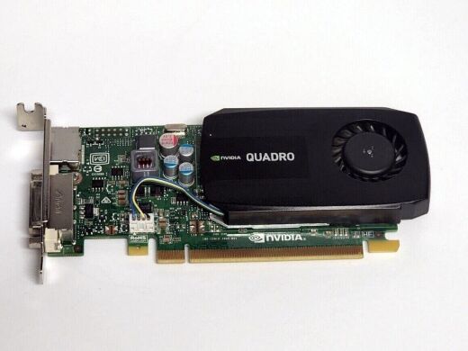 Дискретная видеокарта nVidia Quadro K420, 2 GB GDDR3, 128-bit / DVI, DisplayPort