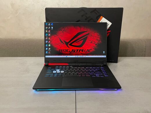 Ігровий ноутбук Asus ROG Strix G513QY Advantage Edition / 15.6" (2560x1440) IPS / AMD Ryzen 9 5980HX (8 (16) ядер по 3.3 - 4.8 GHz) / 16 GB DDR4 / 512 GB SSD M.2 / AMD Radeon RX 6800M, 12 GB GDDR6, 192-bit / USB 3.2 / HDMI