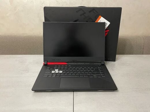 Ігровий ноутбук Asus ROG Strix G513QY Advantage Edition / 15.6" (2560x1440) IPS / AMD Ryzen 9 5980HX (8 (16) ядер по 3.3 - 4.8 GHz) / 16 GB DDR4 / 512 GB SSD M.2 / AMD Radeon RX 6800M, 12 GB GDDR6, 192-bit / USB 3.2 / HDMI