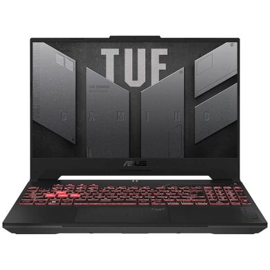 Ігровий ноутбук Asus TUF Gaming 15 FA507NV-LP109W / 15.6" (1920x1080) IPS / AMD Ryzen 5 7535HS (6 (12) ядер по 3.3 - 4.55 GHz) / 16 GB DDR5 / 240 GB SSD / nVidia GeForce RTX 4060, 8 GB GDDR6, 128-bit / WebCam