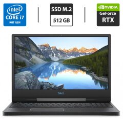Ігровий ноутбук Dell&nbsp;G7 7590 / 17.3" (1920x1080) IPS / Intel Core i7-9750H (6 (12) ядер по 2.6 - 4.5 GHz) / 16 GB DDR4 / 512 GB SSD M.2 / nVidia GeForce RTX 2070 Max-Q, 8 GB GDDR6, 256-bit / WebCam 