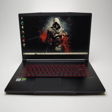 Игровой ноутбук MSI GF63 Thin 10SC / 15.6" (1920x1080) IPS / Intel Core i5-10500H (6 (12) ядер по 2.5 - 4.5 GHz) / 16 GB DDR4 / 1000 GB SSD / nVidia GeForce GTX 1650 Max-Q, 4 GB GDDR6, 128-bit / WebCam / Win 10 Home