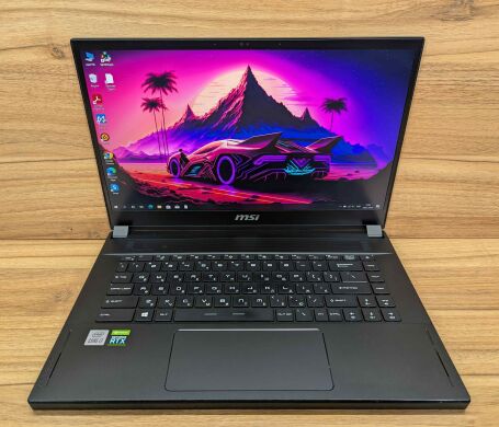Игровой ноутбук MSI GS66 / 15.6" (1920x1080) IPS / Intel Core i7-10750H (6 (12) ядер по 2.6 - 5.0 GHz) / 16 GB DDR4 / 1000 GB SSD / nVidia GeForce RTX 2070, 8 GB GDDR6, 256-bit / WebCam / Windows 10