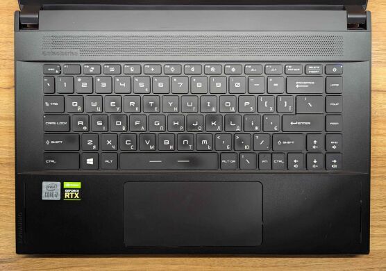 Игровой ноутбук MSI GS66 / 15.6" (1920x1080) IPS / Intel Core i7-10750H (6 (12) ядер по 2.6 - 5.0 GHz) / 16 GB DDR4 / 1000 GB SSD / nVidia GeForce RTX 2070, 8 GB GDDR6, 256-bit / WebCam / Windows 10